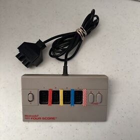 Official Nintendo NES Four Score 4-Player Controller Adapter Turbo NES-034