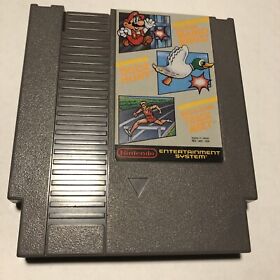 Super Mario Bros/Duck Hunt/World Class Track Meet NES (PROBADO) Funciona*