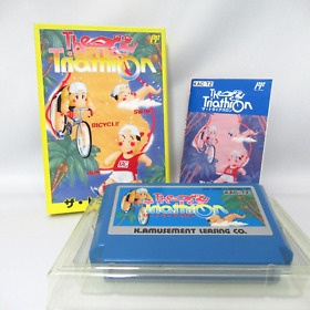 The Triathron  w/ Box & Manual [Nintendo Famicom JP ver.]