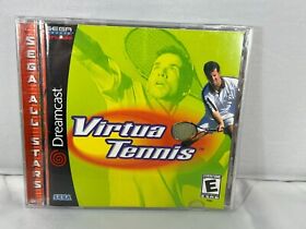 Virtua Tennis (Sega Dreamcast, 2000) - Complete in Case - Tested - Authentic