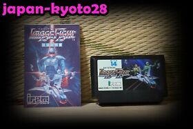 IMAGE FIGHT w/manual Famicom NES Japan Nintendo Irem  Good Condition