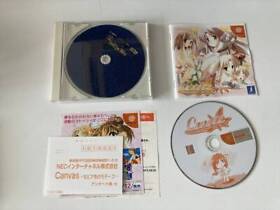 22-Dc-02 Dreamcast Canvas Sepia Motif Working Item Japan CA