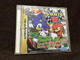 USED Sega saturn SONIC R (language/Japanese)