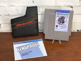 Xenophobe Nintendo NES Cartridge Tested And Works. With Instruction Manual