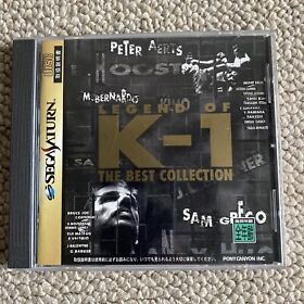 FREE SHIPPING! Legend of K-1 The Best Collection Sega Saturn Japanese Database
