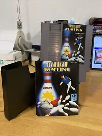 Championship Bowling (Nintendo Entertainment Systems NES) w/ INSTRUCTION MANUAL