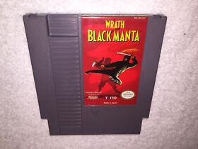 Wrath of the Black Manta (Nintendo Entertainment System 1990) NES Game Excellent