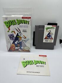 The Bugs Bunny Crazy Castle Nintendo NES Complete CIB Near Mint!