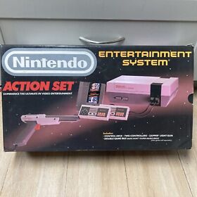 Nintendo NES Action Set BOX INSERTS ONLY Styrofoam Authentic Video Game System