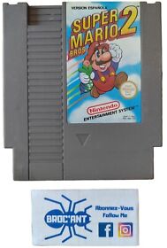 Super Mario Bros 2 version espanola ESP Nintendo NES tested functional