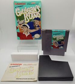 Nintendo NES The Adventures of Gilligan’s Island game CIB! Works nice! *Read*