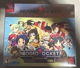Neo Geo Pocket Color Selection Vol. 1 Classic Edition (Switch) Factory Sealed