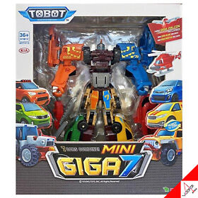 TOBOT 2021 MINI GIGA 7 Integration 7-Cars Combine Transformer Robot- Authentic
