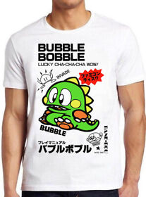 Bubble Bobble Japanese Poster Famicom Gaming Gamer Game Gift Tee T Shirt M604