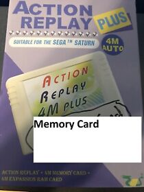 EMS Action Replay Plus 4M Memory Card for SEGA Saturn SS