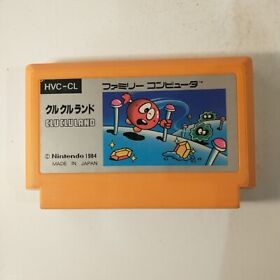 Clu Clu Land (Nintendo Famicom FC NES, 1984) Japan Import