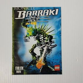 Lego Bionicle Barraki Ehlek 8920 Instructions BOOKLET ONLY 