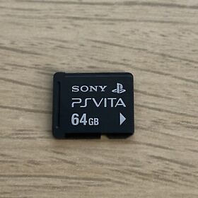 Official Original (Sony Playstation Vita) PS Vita Memory Card 64GB - Tested