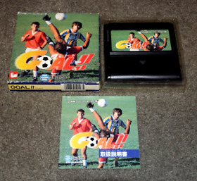 Goal Famicom FC Nintendo NES Japan Import Jaleco US Seller! CIB Box Manual RARE!
