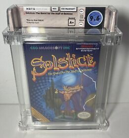 Solstice: The Quest for the Staff of Demnos (Nintendo NES WATA 9.6A+ SEALED