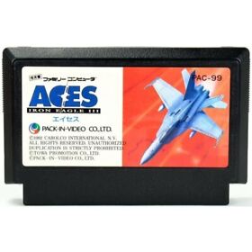 Aces - Iron Eagle 3 FC Famicom Nintendo Japan