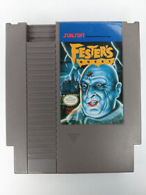 Fester's Quest (Nintendo NES) 1989 Authentic Video Game Cartridge Tested Works