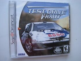 SEGA Dreamcast Test Drive V-Rally New Complete Racing Game