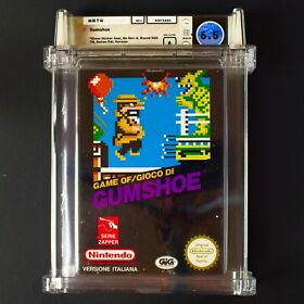 Nintendo Gumshoe (NES) WATA 6.5 A PAL Ita Sigillato Nuovo NEW SEALED