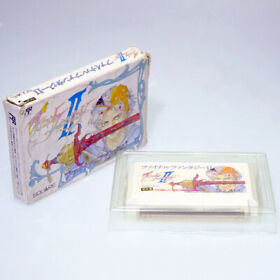 Final Fantasy II 2 Famicom Nintendo FC Japan Import Boxed RPG look somewhat used