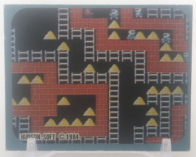 Lode Runner stage #62 Family Computer Card Menko Amada Famicom Konami 1985 Japan