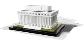 LEGO Architecture Lincoln Memorial 21022 NEW PARTS - 99.99% Complete