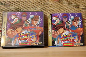 *In Stock* Street Fighter 2 Movie w/poster Sega Saturn SS Japan VG+!