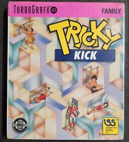 Tricky Kick Turbografx 16 Rare Htf NIB Sealed Puzzle Game NEC 1990 Unopened