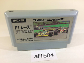 af1504 F1 Race NES Famicom Japan
