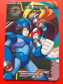 Rockman X3 ZERO TCG Card Japanese BANDAI Game Famicom 1995 Manga CAPCOM Japan bi
