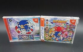 Sonic Adventure Sonic Shuffle Dreamcast Game with Manual Sega DC Japanese NTSC-J