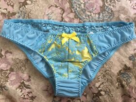 agent provocateur Selena Brief Blue/ Yellow Size 2