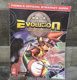 Evolution World of Sacred Device Official Strategy Guide Prima Sega Dreamcast