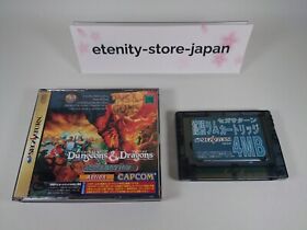 Dungeons & Dragons Collection Sega Saturn capcom Japanese Ver Used NTSC-J(Japan)