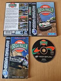 Sega Rally Championship - Sega Saturn - Complete - PAL 