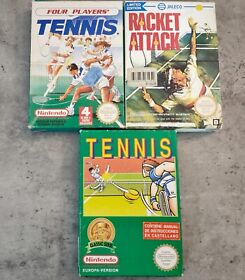 Pack Tennis Completos Nintendo NES Pal B ESP