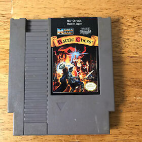 Battle Chess NES Nintendo 1990 ORIGINAL AUTHENTIC TESTED WORKING 