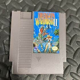 Dragon Warrior II 2 (Nintendo Entertainment System, 1990) NES Authentic Exc Cond