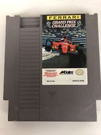 Used RETRO - NES Game - Ferrari Grand Prix Challenge - TESTED / VERIFIED 