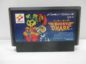 NES -- BUCKY O'HARE -- Rare action. Famicom, JAPAN Game. KONAMI. 10977