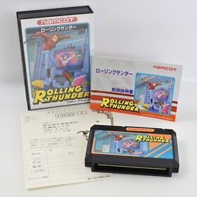 ROLLING THUNDER Namcot Famicom Nintendo 2205 fc