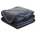 Soft Queen Size Blanket All Season Warm Microplush Lightweight Thermal Fleece Bl