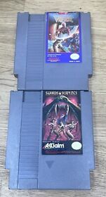 VIPER & Swords and Serpents NES Nintendo Entertainment System Cartridge Only