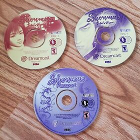 Shenmue (Dreamcast, 2000), Discs 2, 3, 4, Tested And Working