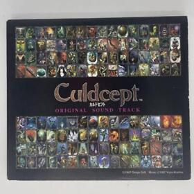 "Culdcept" OST SEGA Saturn Yuzo Koshiro W/Case Booklet Sticker Japan Game Music
